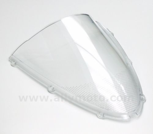 Clear ABS Windshield Windscreen For Kawasaki Ninja ZX10R 2006-2007